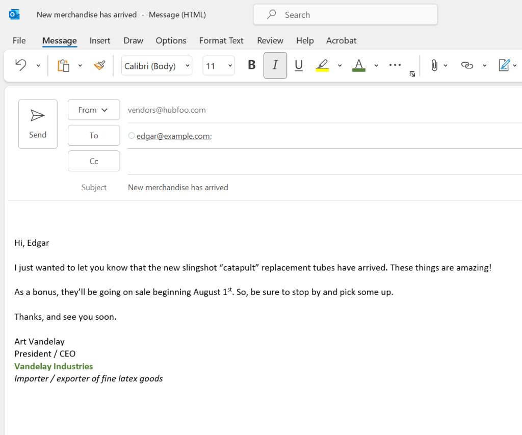 microsoft outlook