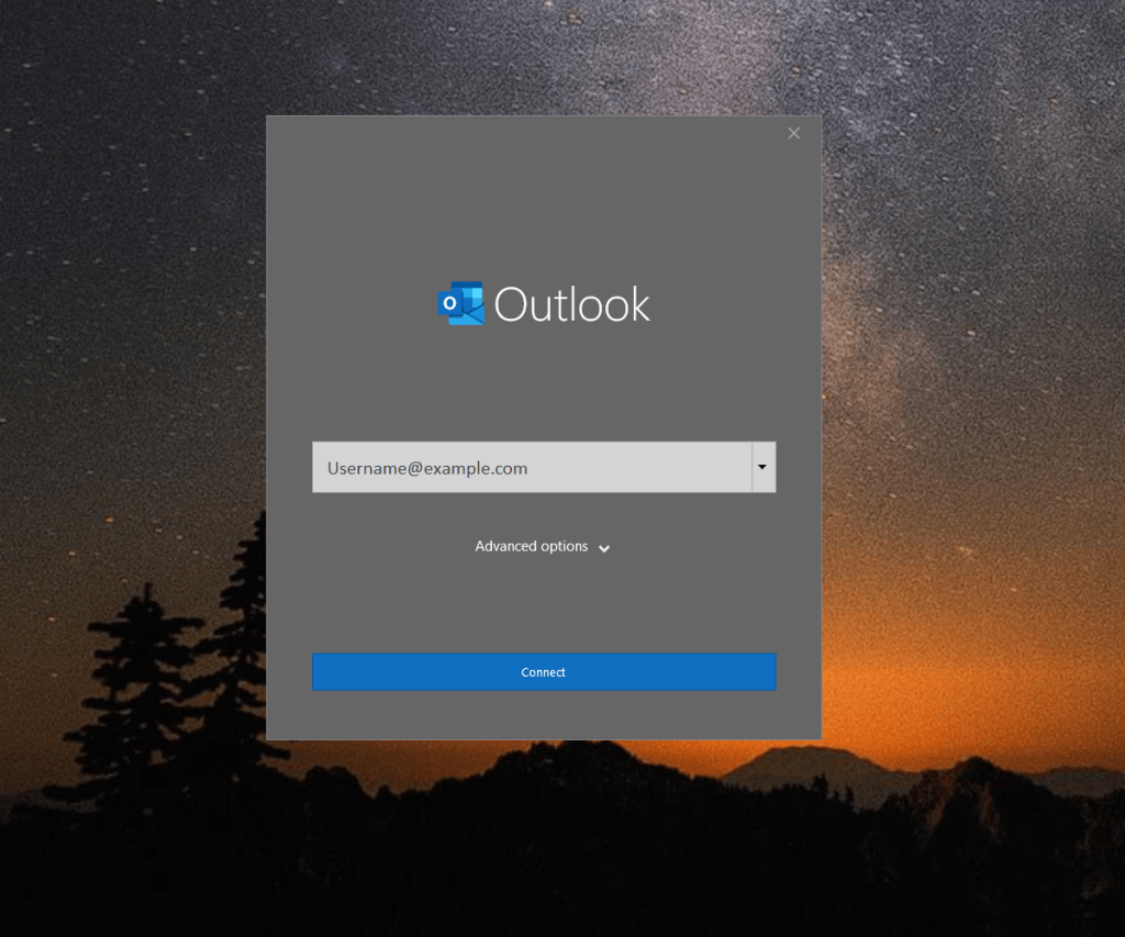new outlook account